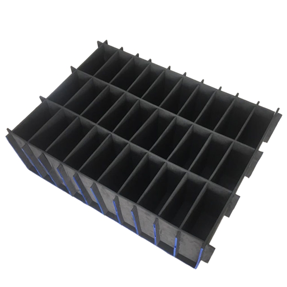 Custom Corrugated Plastic Divider / Knife Card Insert